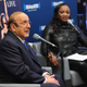 Legendary music industry titan Clive Davis (L) and Pat Houston promote “Whitney Houston Live: Her Greatest Performances” at SiriusXM Studios on Nov. 11, 2014, in New York City.